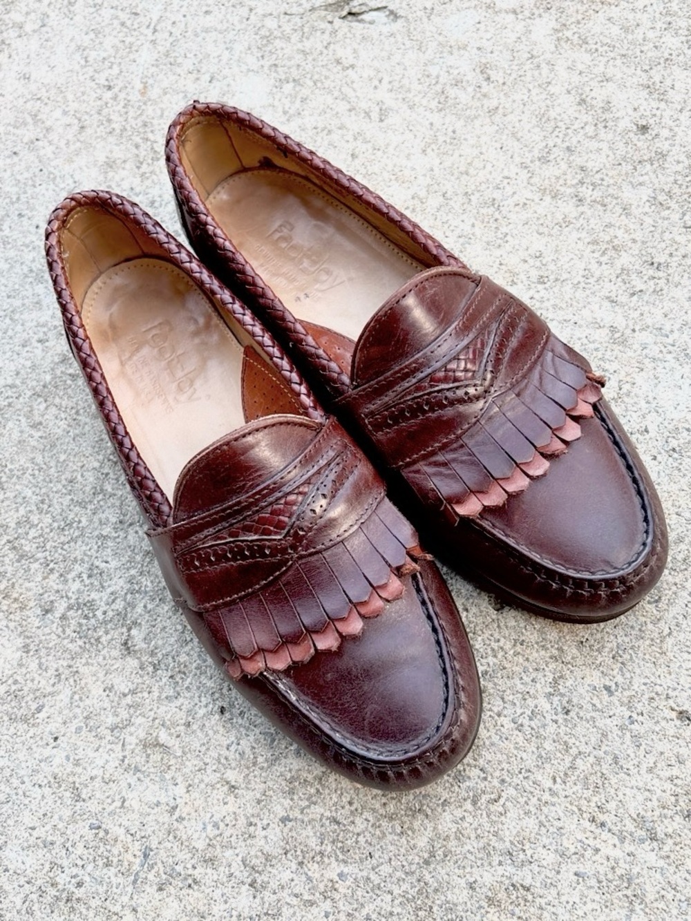 FootJoy Classic Brown Leather Loafers
